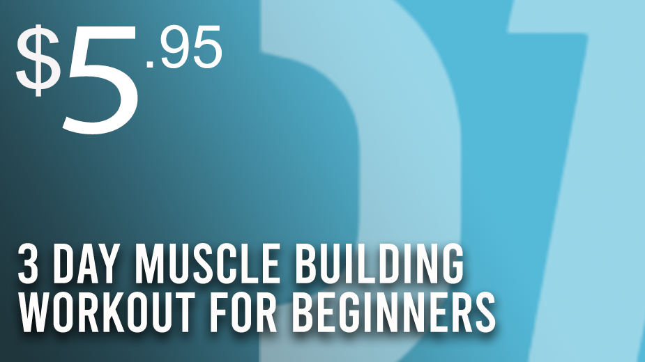 3 Day Muscle Building Workout For Beginners